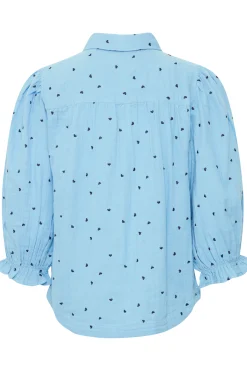 Blouse with long sleeve
