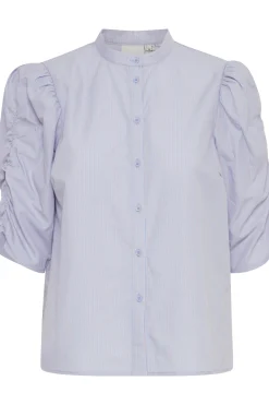Blouse with short sleeve