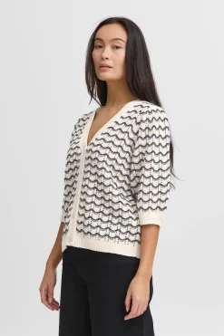 IHARDINA Knitted cardigan