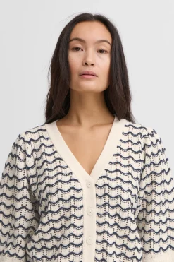 IHARDINA Knitted cardigan