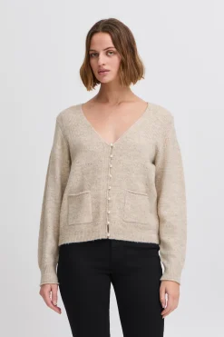 IHBANISE Knitted cardigan