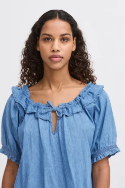 IHBARCY Blouse with short sleeve