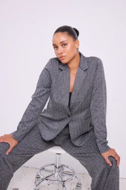 IHKATE JACQUARD OVERSIZE Blazer