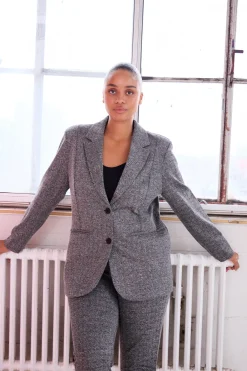 IHKATE JACQUARD OVERSIZE Blazer