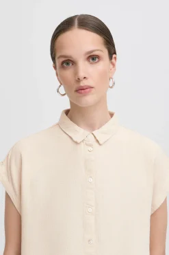 IHLINNO Blouse with short sleeve