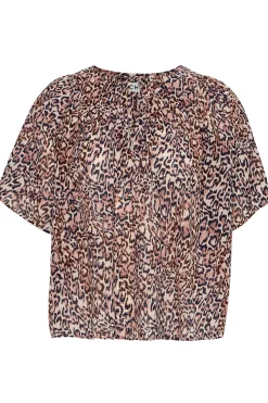 IHSAFARY Blouse with short sleeve