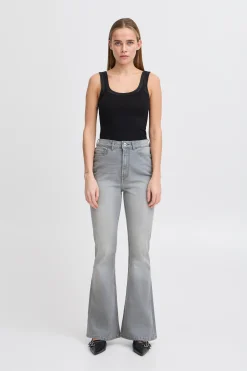 IHTWIGGY FLAIRED HIGH WAIST Jeans