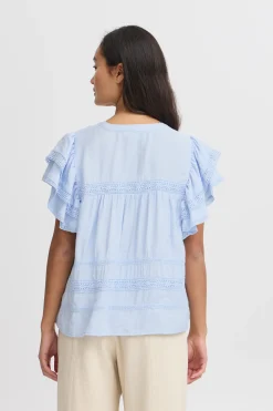 IRDEMI Blouse with short sleeve