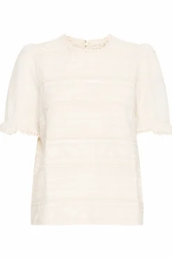 IRGINA Blouse with short sleeve