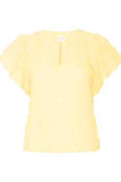 IRLIANE Blouse with short sleeve