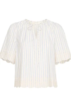 IRMAJA Blouse with short sleeve