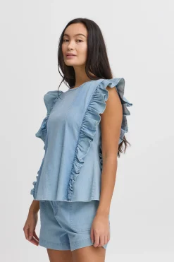 IRTRICA Sleeveless blouse